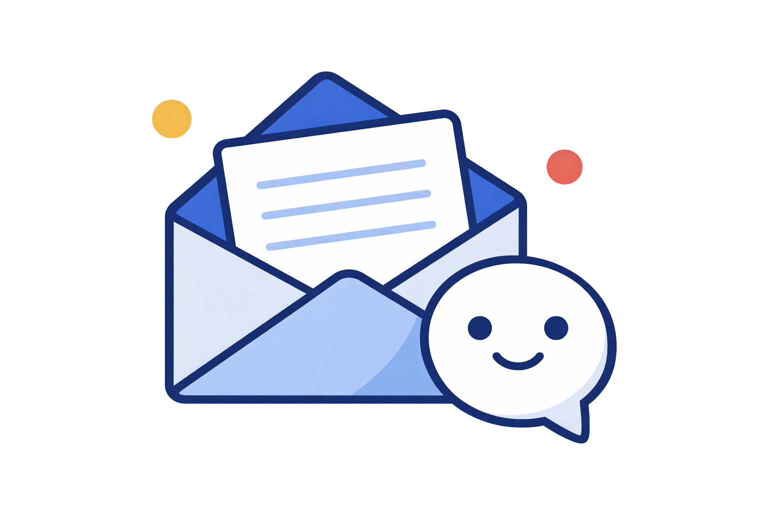 Illustration of a letter